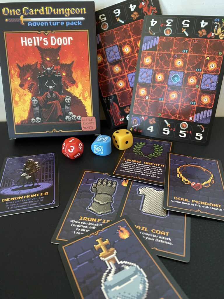 ONE CARD DUNGEON Adventure Pack: HELL’S DOOR