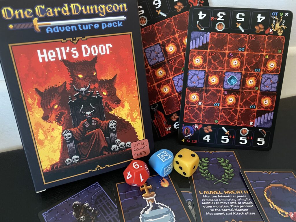 ONE CARD DUNGEON Adventure Pack: HELL’S DOOR