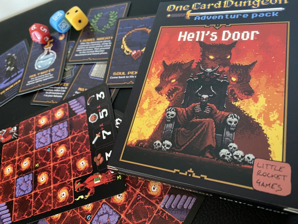 ONE CARD DUNGEON Adventure Pack: HELL’S DOOR